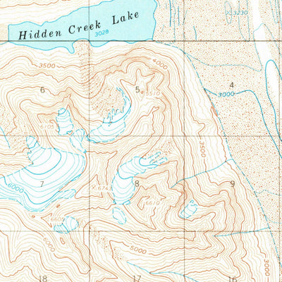 United States Geological Survey Mccarthy C-6, AK (1959, 63360-Scale) digital map