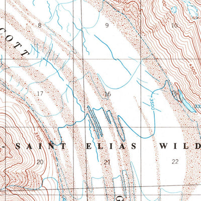 United States Geological Survey Mccarthy C-6, AK (1993, 63360-Scale) digital map