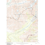 United States Geological Survey Mccarthy C-8, AK (1951, 63360-Scale) digital map
