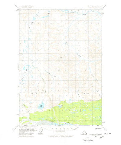 United States Geological Survey Mccarthy D-2, AK (1959, 63360-Scale) digital map