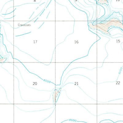 United States Geological Survey Mccarthy D-4, AK (1960, 63360-Scale) digital map