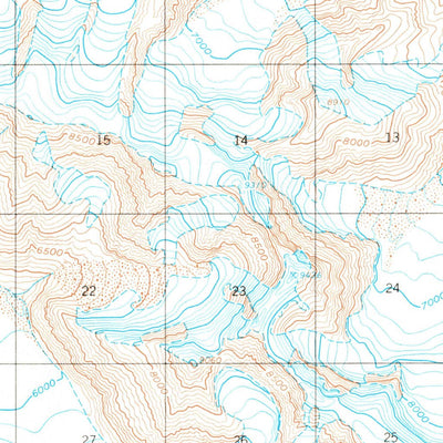 United States Geological Survey Mccarthy D-4, AK (1960, 63360-Scale) digital map