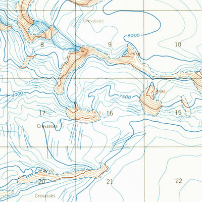 United States Geological Survey Mccarthy D-5, AK (1960, 63360-Scale) digital map