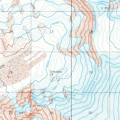 United States Geological Survey Mccarthy D-7, AK (1959, 63360-Scale) digital map