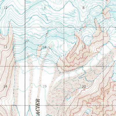 United States Geological Survey Mccarthy D-8, AK (1960, 63360-Scale) digital map