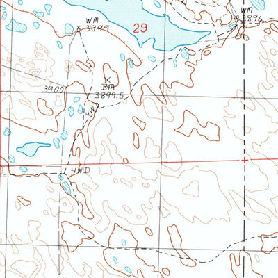 United States Geological Survey Mccarthy Lake, NE (1986, 24000-Scale) digital map