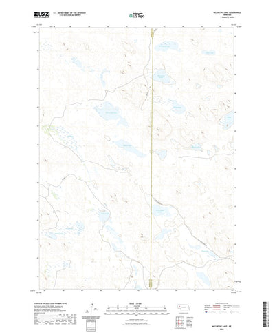 United States Geological Survey McCarthy Lake, NE (2021, 24000-Scale) digital map