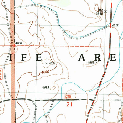 United States Geological Survey Mccarty Butte, OR (2004, 24000-Scale) digital map