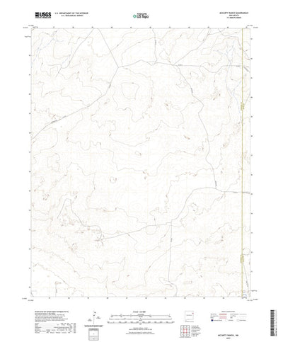 United States Geological Survey McCarty Ranch, NM (2023, 24000-Scale) digital map