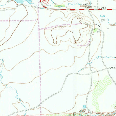 United States Geological Survey Mccathrine Mountain, TX (1965, 24000-Scale) digital map
