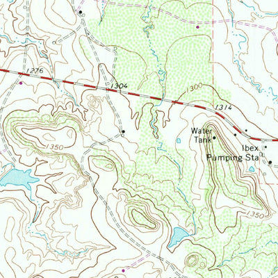 United States Geological Survey Mccathrine Mountain, TX (1965, 24000-Scale) digital map