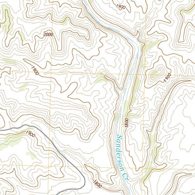 United States Geological Survey McClain Canyon, TX (2019, 24000-Scale) digital map