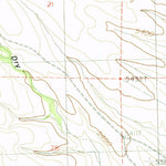 United States Geological Survey Mcclede Mountain, NM (1985, 24000-Scale) digital map