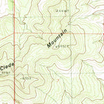 United States Geological Survey Mcclede Mountain, NM (1985, 24000-Scale) digital map