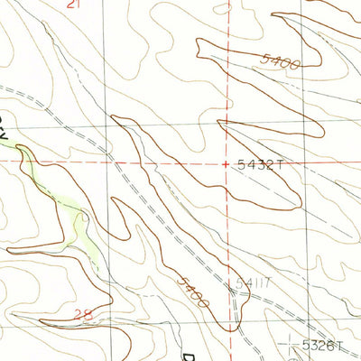 United States Geological Survey Mcclede Mountain, NM (1996, 24000-Scale) digital map