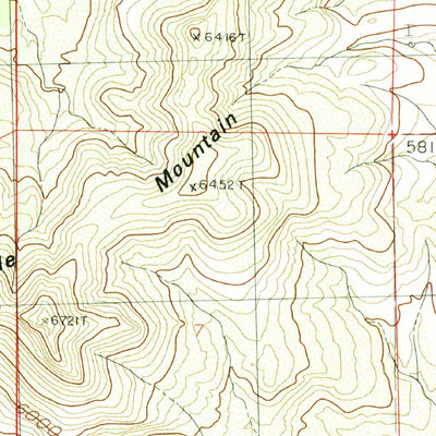 United States Geological Survey Mcclede Mountain, NM (1996, 24000-Scale) digital map