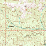 United States Geological Survey Mcclellan Mountain, OR (1972, 24000-Scale) digital map