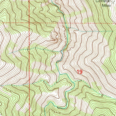 United States Geological Survey Mcclellan Mountain, OR (1998, 24000-Scale) digital map