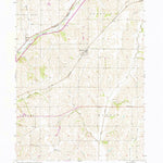 United States Geological Survey Mcclelland, IA (1956, 24000-Scale) digital map