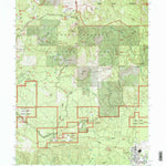 United States Geological Survey Mccloud, CA (1998, 24000-Scale) digital map