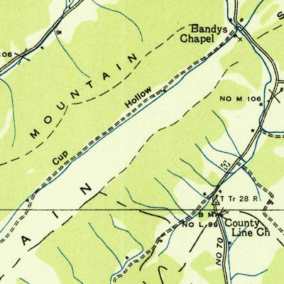 United States Geological Survey Mccloud, TN (1935, 24000-Scale) digital map