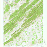 United States Geological Survey Mccloud, TN (1961, 24000-Scale) digital map