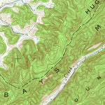 United States Geological Survey Mccloud, TN (1961, 24000-Scale) digital map