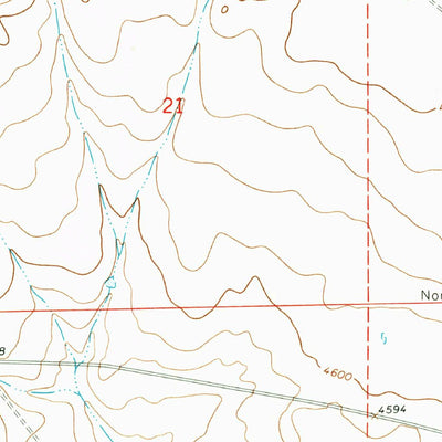 United States Geological Survey Mccloy Ranch, NM (1966, 24000-Scale) digital map