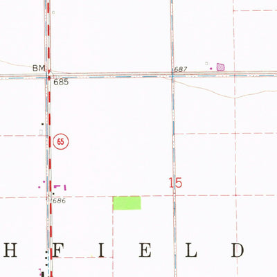 United States Geological Survey Mcclure, OH (1960, 24000-Scale) digital map