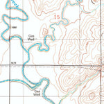 United States Geological Survey Mcclure, OK (1987, 24000-Scale) digital map