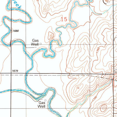 United States Geological Survey Mcclure, OK (1987, 24000-Scale) digital map