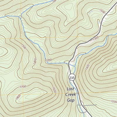 United States Geological Survey McClure, PA (2023, 24000-Scale) digital map
