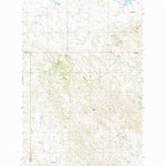 United States Geological Survey Mcclure Reservoir, MT (1972, 24000-Scale) digital map