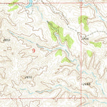 United States Geological Survey Mcclure Reservoir, MT (1972, 24000-Scale) digital map