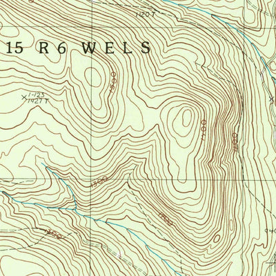 United States Geological Survey Mcclusky Lake, ME (1986, 24000-Scale) digital map