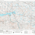 United States Geological Survey Mcclusky, ND (1954, 250000-Scale) digital map