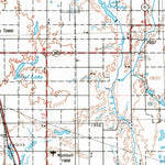 United States Geological Survey Mcclusky, ND (1954, 250000-Scale) digital map