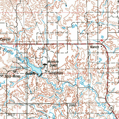 United States Geological Survey Mcclusky, ND (1954, 250000-Scale) digital map