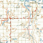 United States Geological Survey Mcclusky, ND (1958, 250000-Scale) digital map