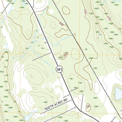 United States Geological Survey McColl, SC (2020, 24000-Scale) digital map