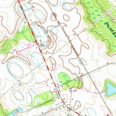 United States Geological Survey Mccoll, SC-NC (1972, 24000-Scale) digital map