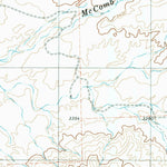 United States Geological Survey Mccomb Canyon, TX (1979, 24000-Scale) digital map