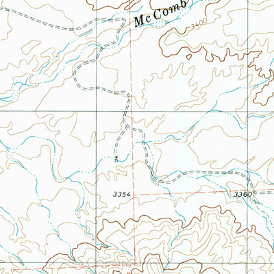 United States Geological Survey Mccomb Canyon, TX (1979, 24000-Scale) digital map