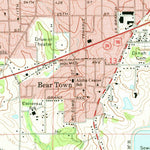 United States Geological Survey Mccomb South, MS (1972, 24000-Scale) digital map