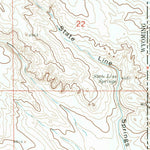 United States Geological Survey Mccompsey Pass, WY-NE (1960, 24000-Scale) digital map