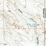 United States Geological Survey Mccompsey Pass, WY-NE (1990, 24000-Scale) digital map