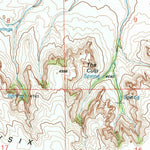 United States Geological Survey Mccompsey Pass, WY-NE (1990, 24000-Scale) digital map