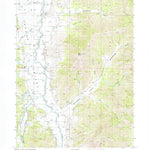 United States Geological Survey Mcconaughy Gulch, CA (1986, 24000-Scale) digital map