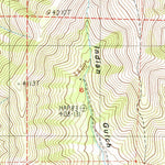 United States Geological Survey Mcconaughy Gulch, CA (1986, 24000-Scale) digital map
