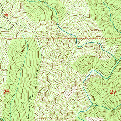 United States Geological Survey Mcconnell Mountain, ID (1995, 24000-Scale) digital map